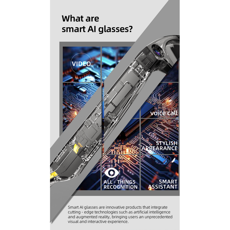 AI Voice Assistant Smart Glass Manufacturer - OEM Translation Custom