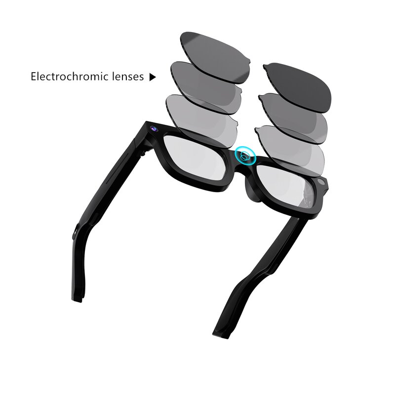 Electrochromic Lens Smart Glasses Manufacturer - OEM 4K Video Custom