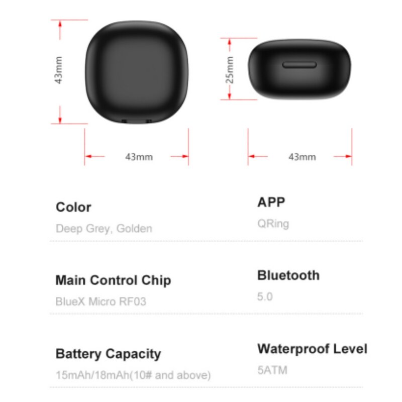 Smart Ring Factory - Fitness Heart Rate Monitor