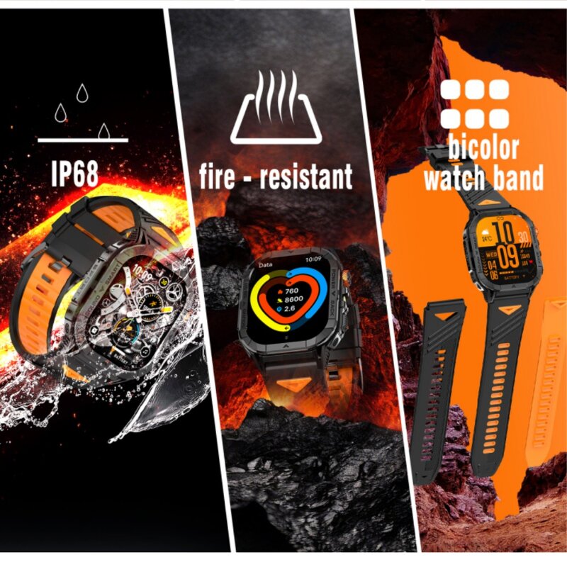 Smart Sport Watch Factory - IP68 AMOLED Screen