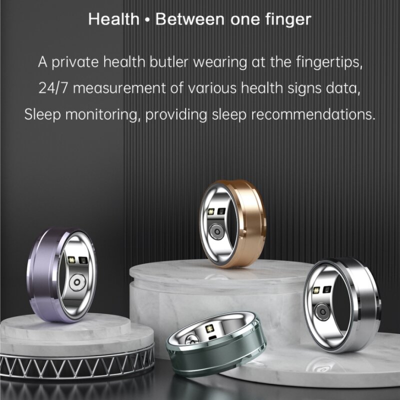 Couple Smart Ring Factory - Fashion Metal Health