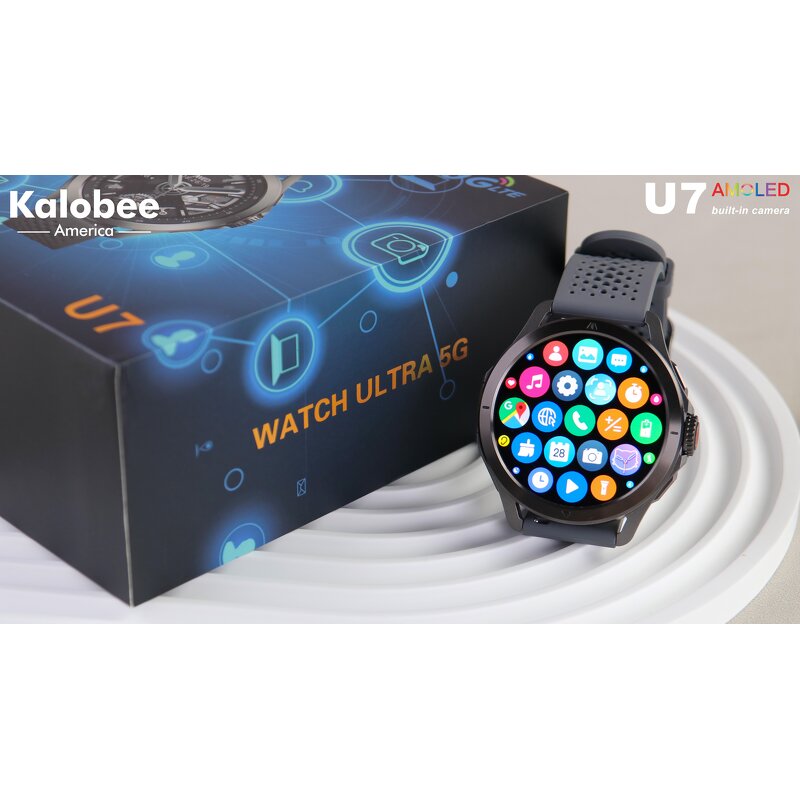 4G Smart Watch Factory - SIM Card AMOLED Camera