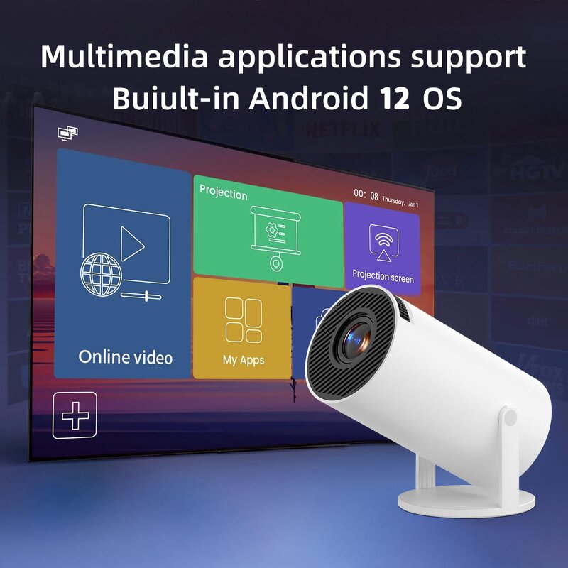 Mini Projector Factory - Android Support Portable