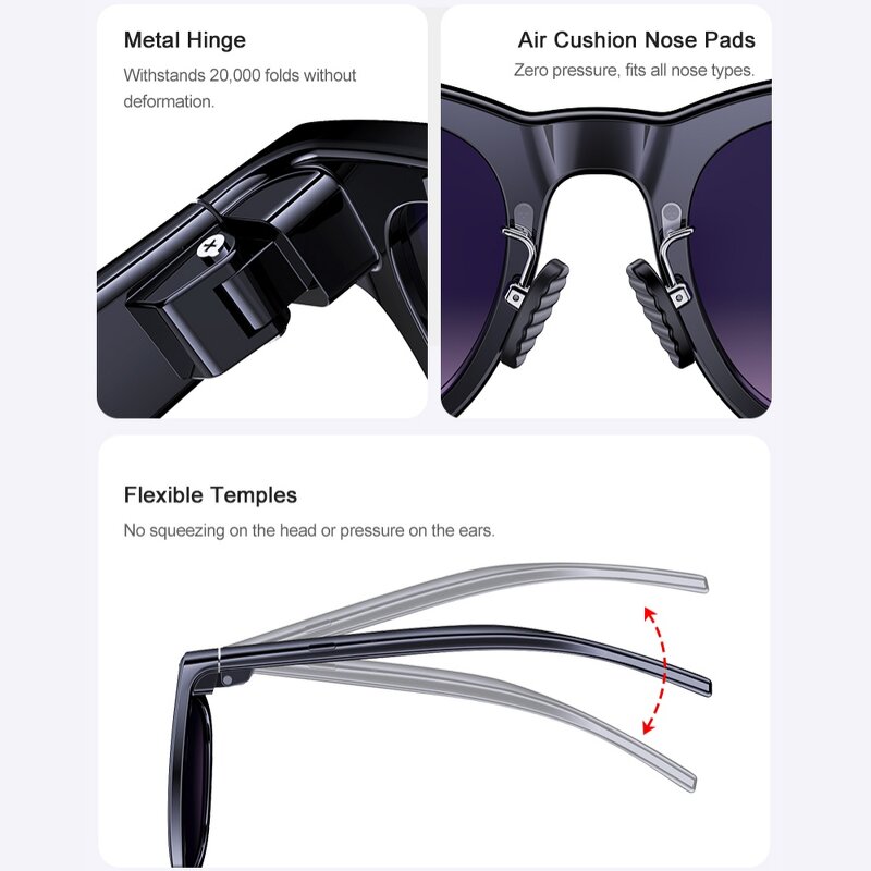 AI Smart Glasses Factory - Sports Cycling Camera