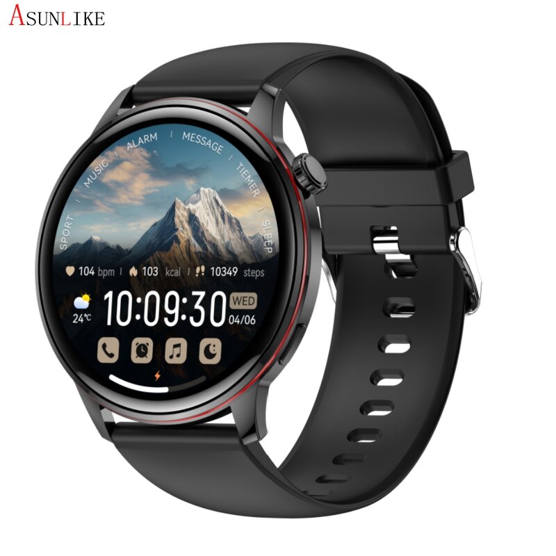 Smart Watch Factory - Round AMOLED BT Calling NFC