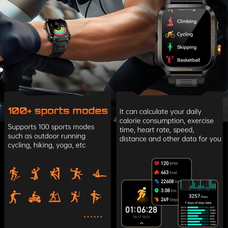 Sport Smart Watch Factory - Long Battery HD Screen