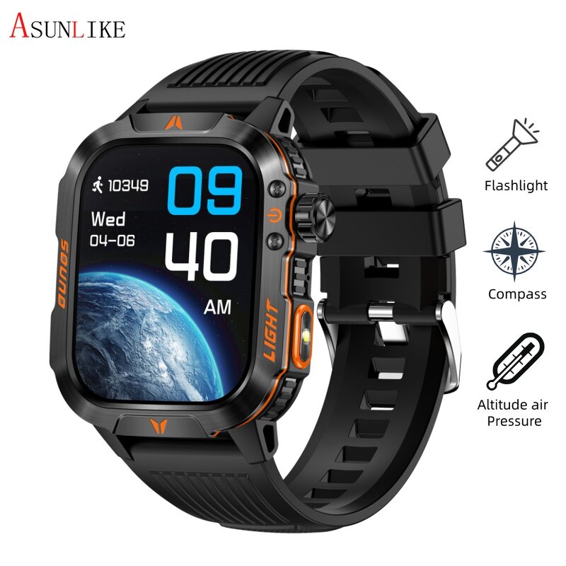 Smart Watch for Men Factory - Altitude Compass IP68