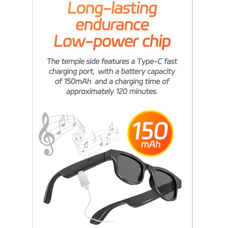 AI Smart Sunglasses Factory - BT Touch Control Music