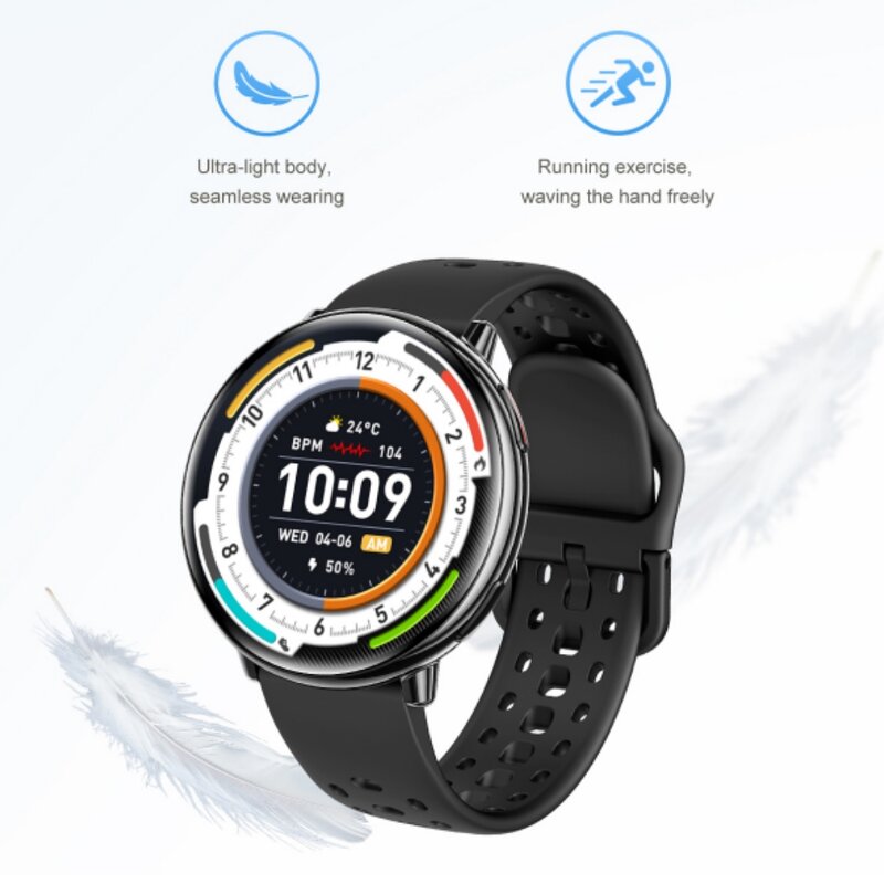 Women's Smart Watch Factory - Round BT Calling Fitness