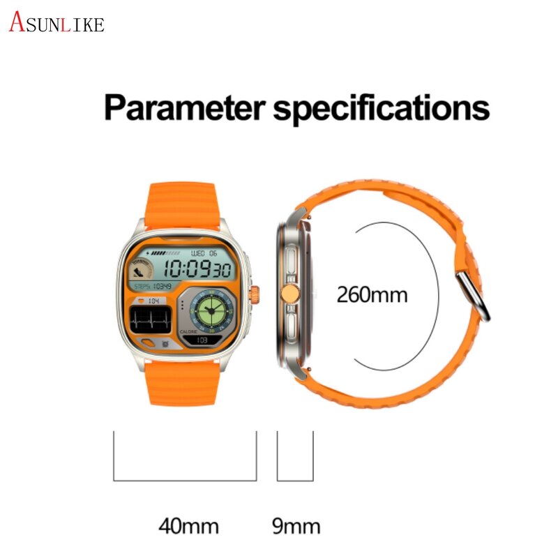 Smart Watch Factory - AMOLED Screen BT Calling NFC