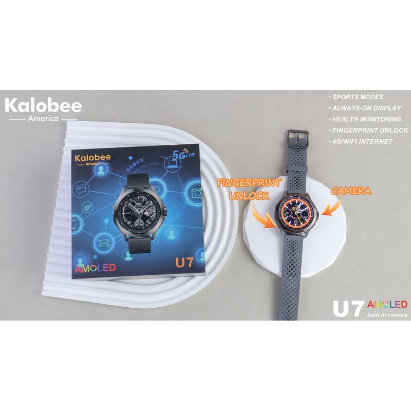 4G Smart Watch Factory - SIM Card AMOLED Camera