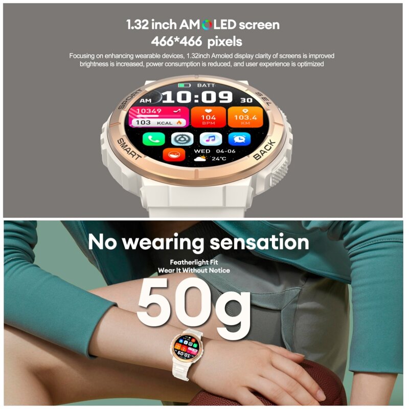 Smart Watch for Women Factory - BT Call AMOLED 3ATM
