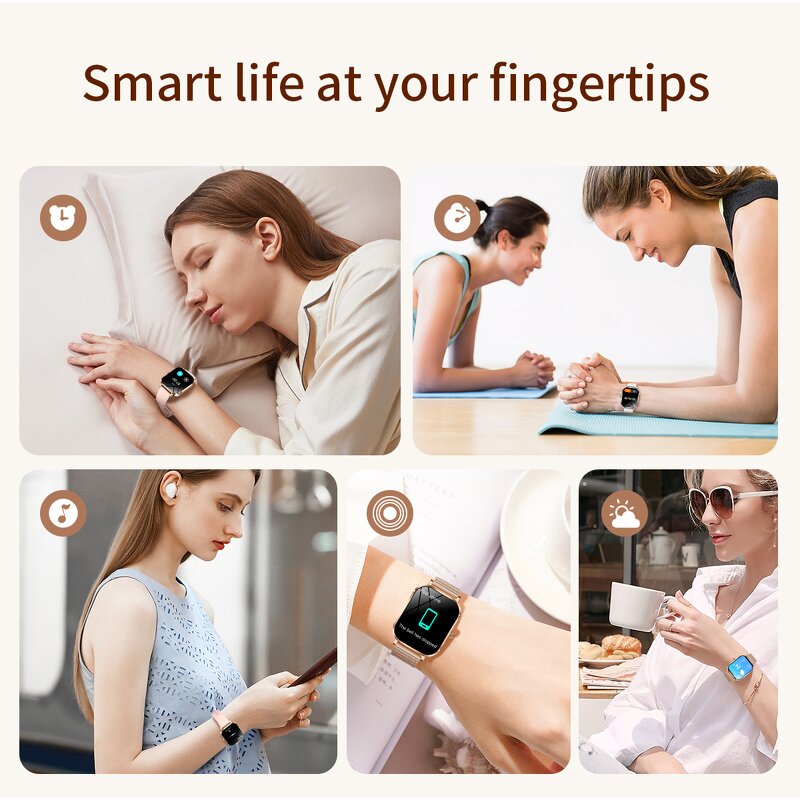 Smart Watch for Ladies Factory - IP67 Waterproof Heart Rate