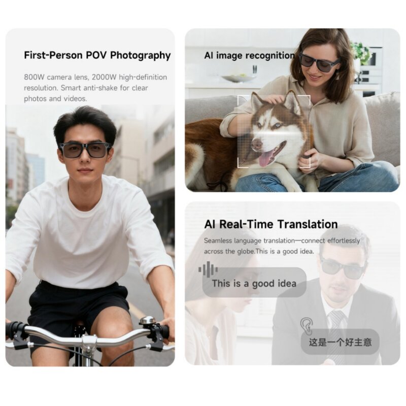 AI Smart Sunglasses Factory - Waterproof WiFi Transfer
