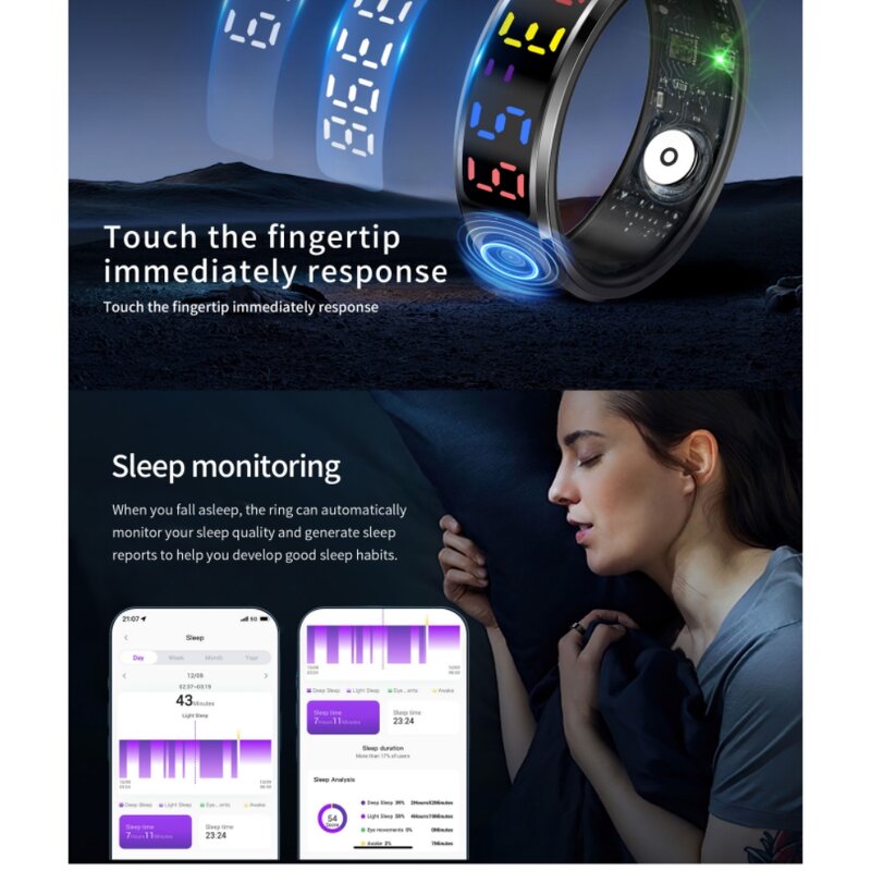 Smart Ring Factory - Gesture Control 5ATM Waterproof