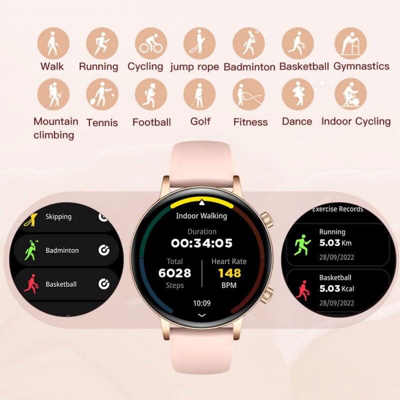 Fashion Smart Watch Factory - Women Silicone Strap