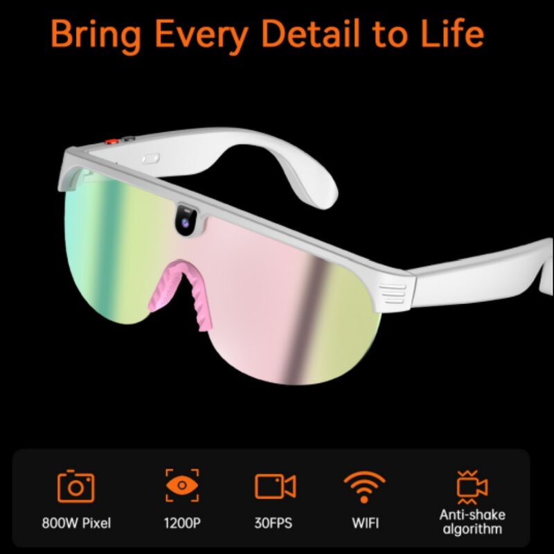 Smart Glasses Factory - Electrochromic 8MP Camera