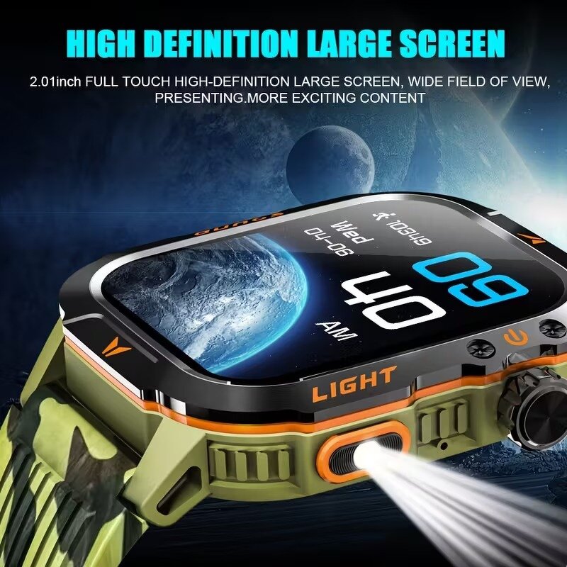 Outdoor Smartwatch Factory - Altimeter Barometer Flashlight