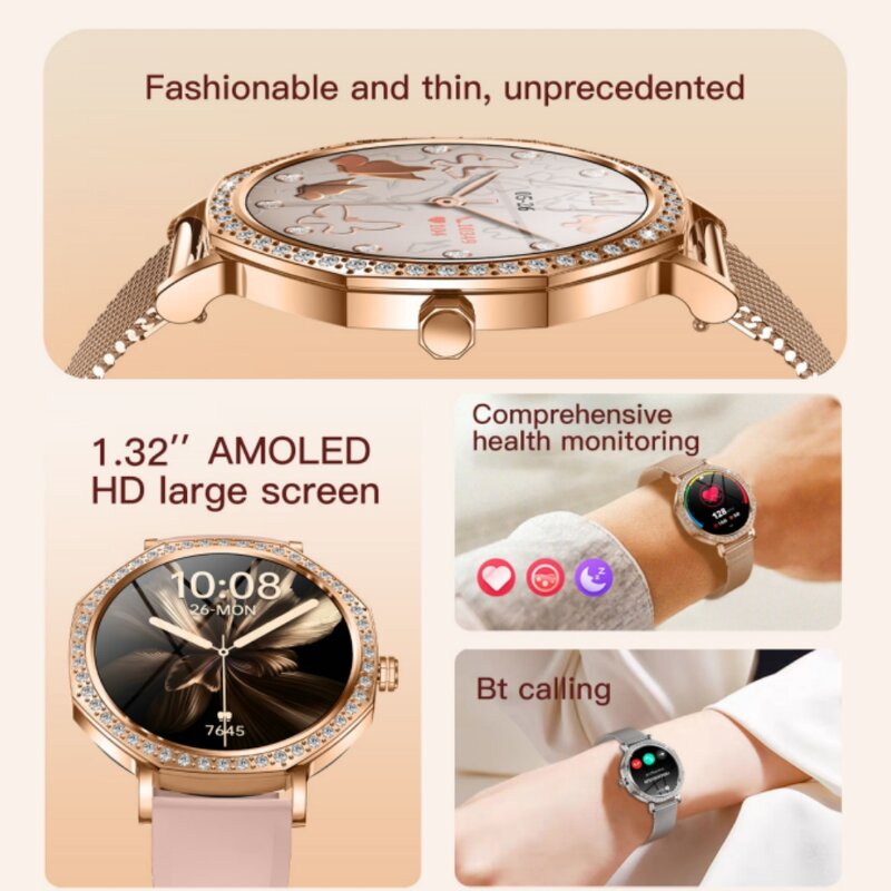 Smart Watch for Ladies Factory - AMOLED ChatGPT BT