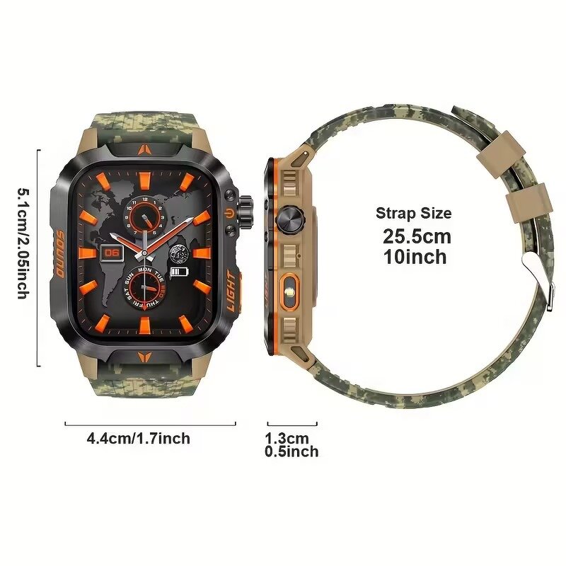 Outdoor Smartwatch Factory - Altimeter Barometer Flashlight