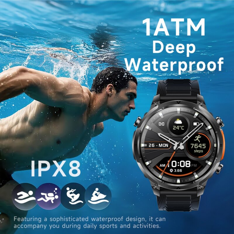 Smart Watch for Women Factory - GPS 1ATM Waterproof