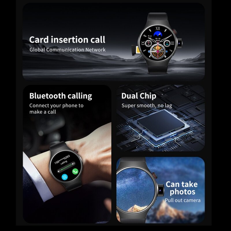 Smart Watch Manufacturer - SIM Card Camera ECG OEM