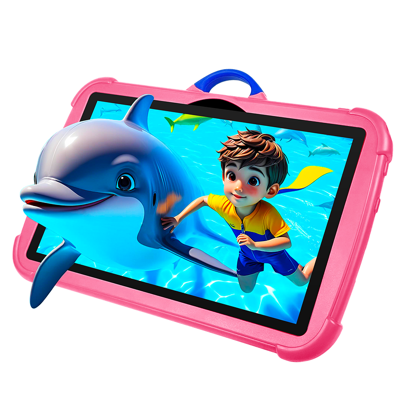 Children's Tablet Factory - Pink 7.0 Inch Lightweight