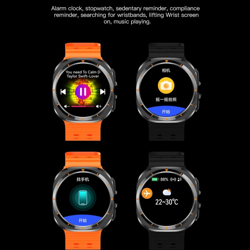 Smart Watch for Men Factory - SIM Card Camera Calling