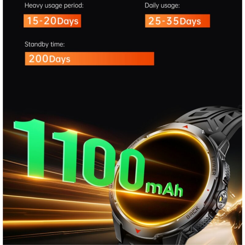 Outdoor Smart Watch Factory - Long Battery Compass