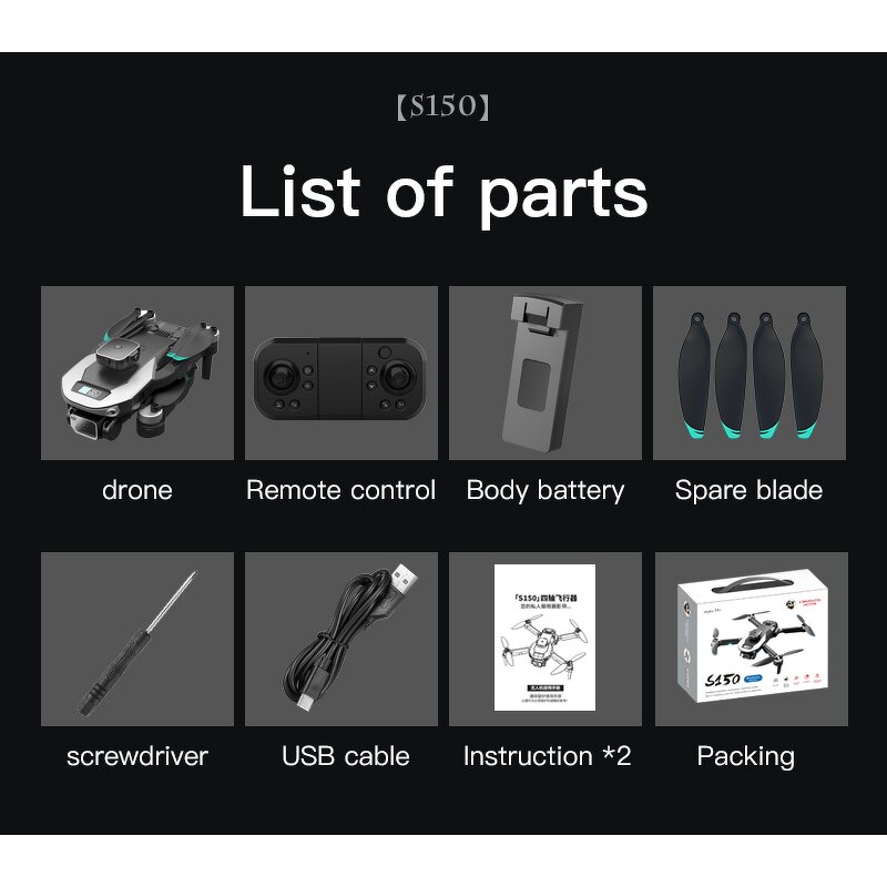 Mini Drone Factory - Folding Brushless 4K WiFi