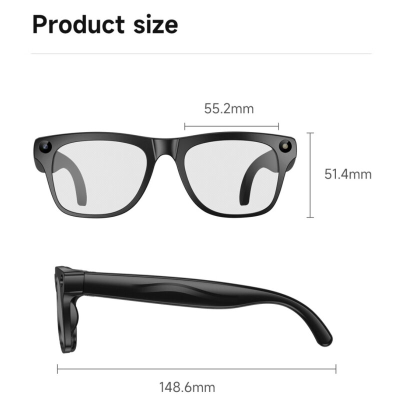 AI Smart Sunglasses Factory - Waterproof WiFi Transfer