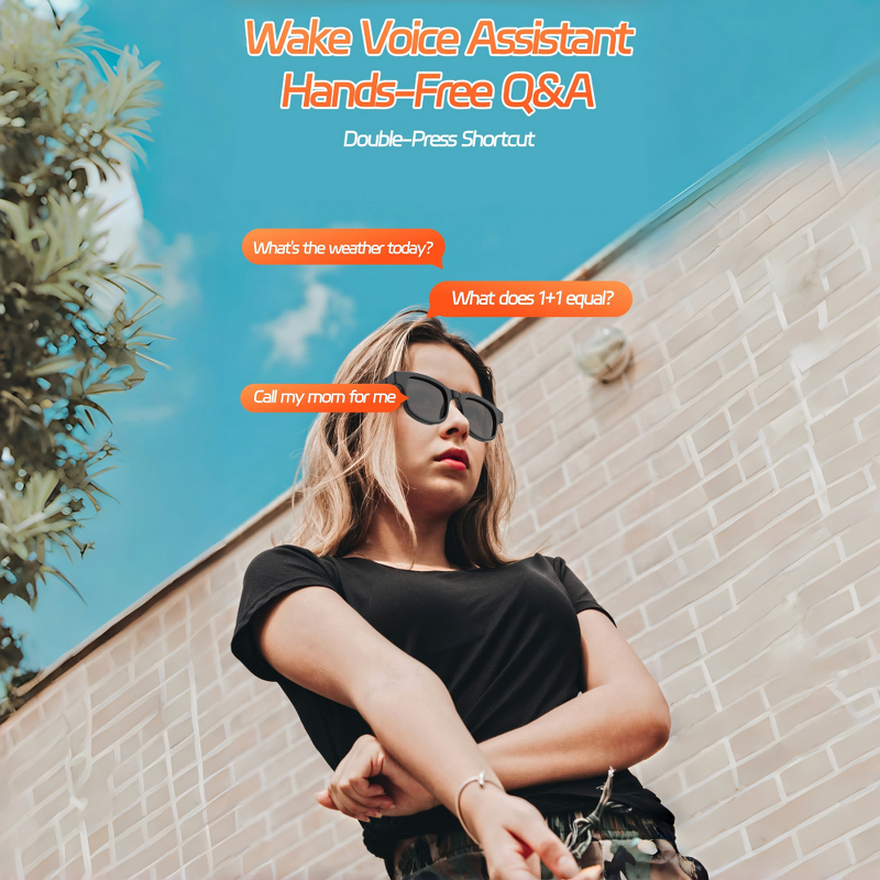 AI Smart Sunglasses Factory - BT Touch Control Music