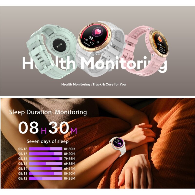 Smart Watch for Women Factory - BT Call AMOLED 3ATM