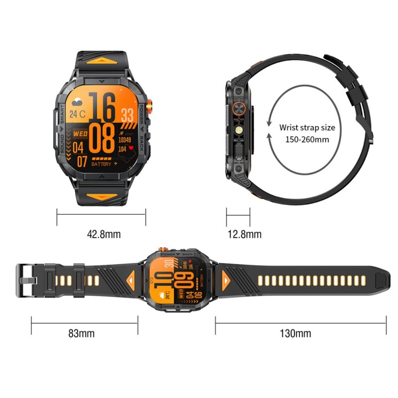 Smart Sport Watch Factory - IP68 AMOLED Screen