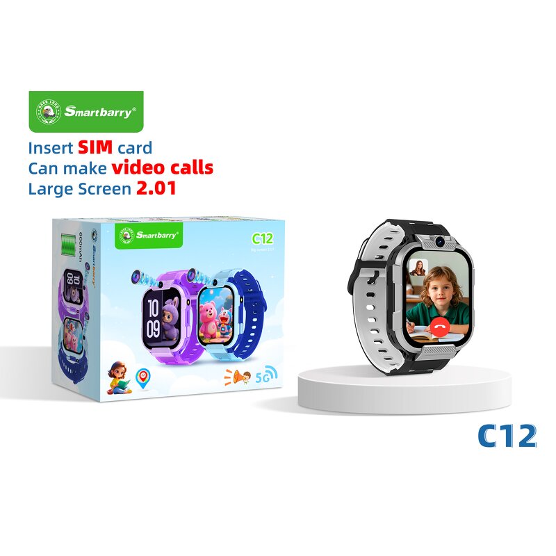 Swivel Flip Kids Watch Factory - 5G SIM Card GPS