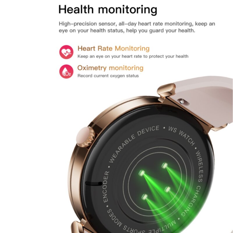 GPS Women's Watch Factory - Heart Rate Sleep Monitoring