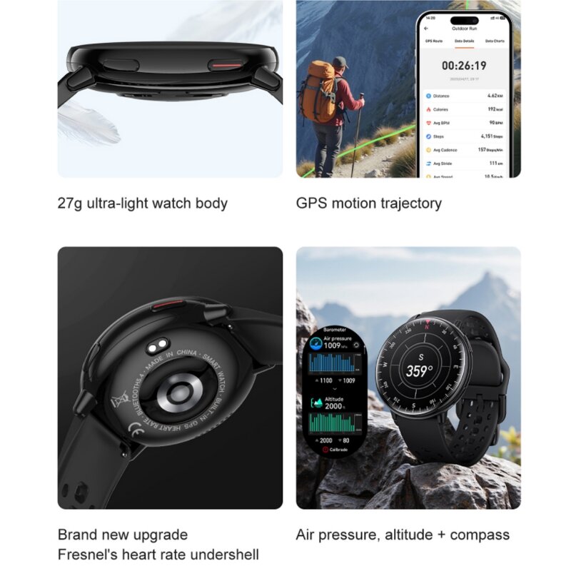 Women's Smart Watch Factory - Round BT Calling Fitness