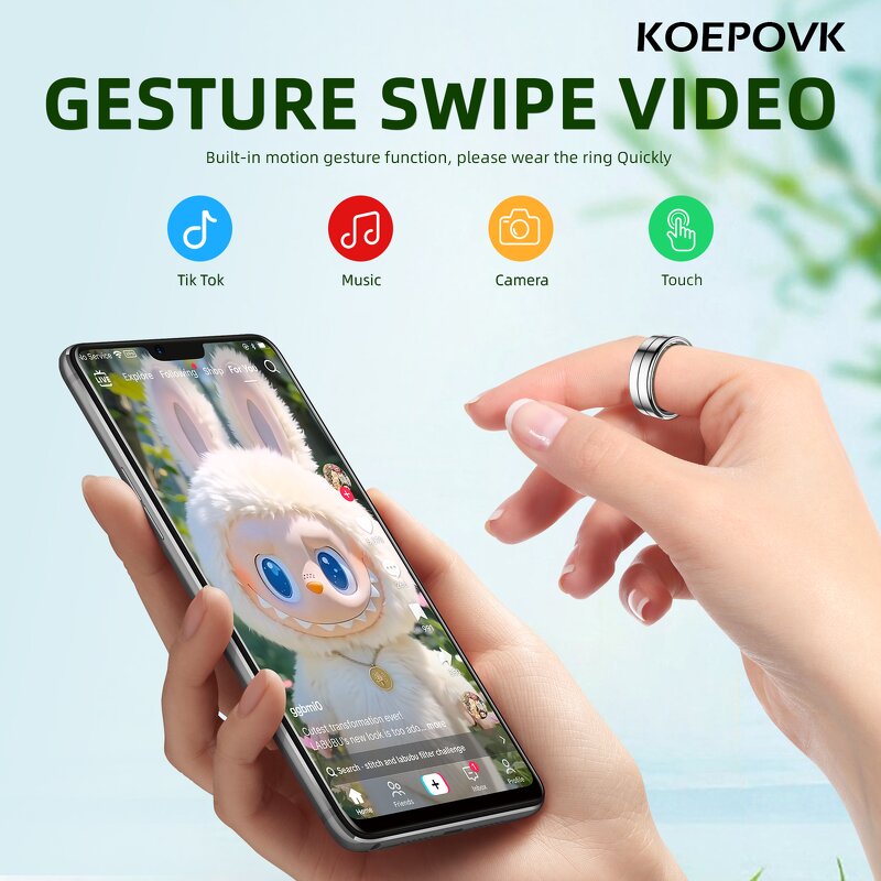 Wearable Health Monitor Manufacturer - ODM QRing App Custom