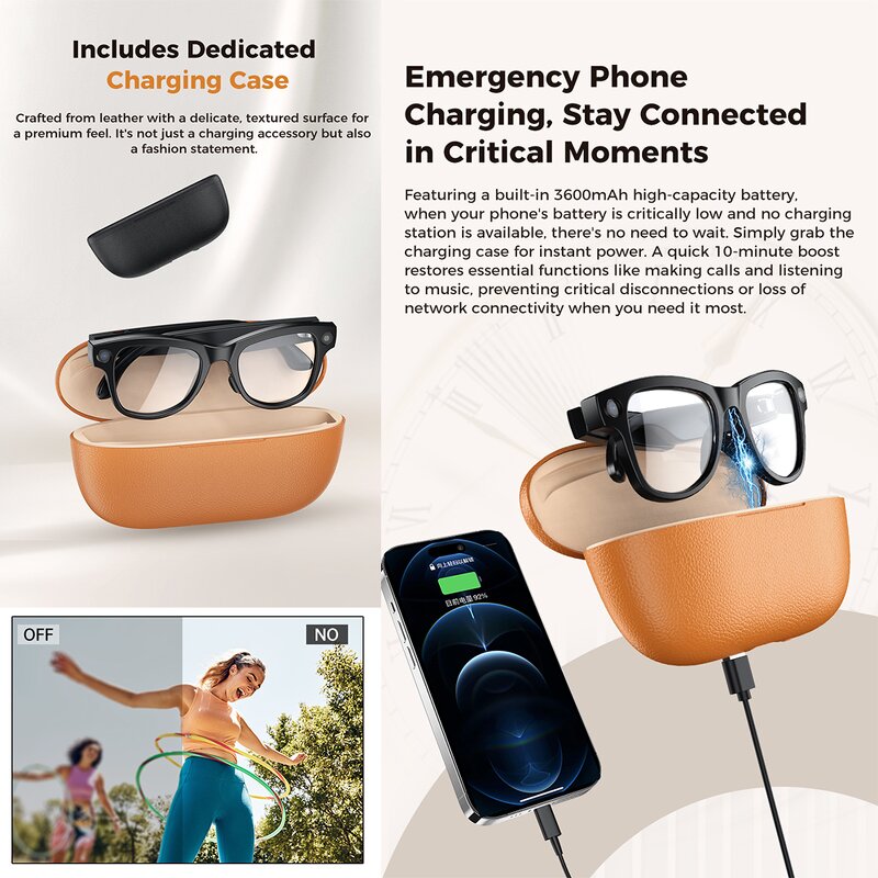 AI Smart Glasses Factory - Custom 4K Auto Tinting