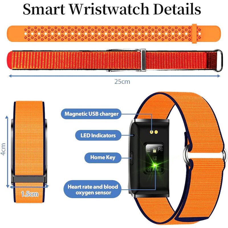 Health Band Factory - 2025 Hot Waterproof Activity