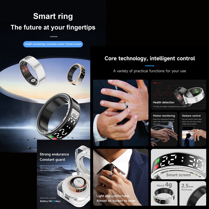 Smart Ring Factory - Fitness Tracking Waterproof