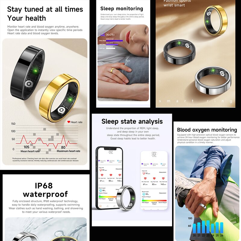 Smart Ring Factory - 2025 Fashion Health Gift
