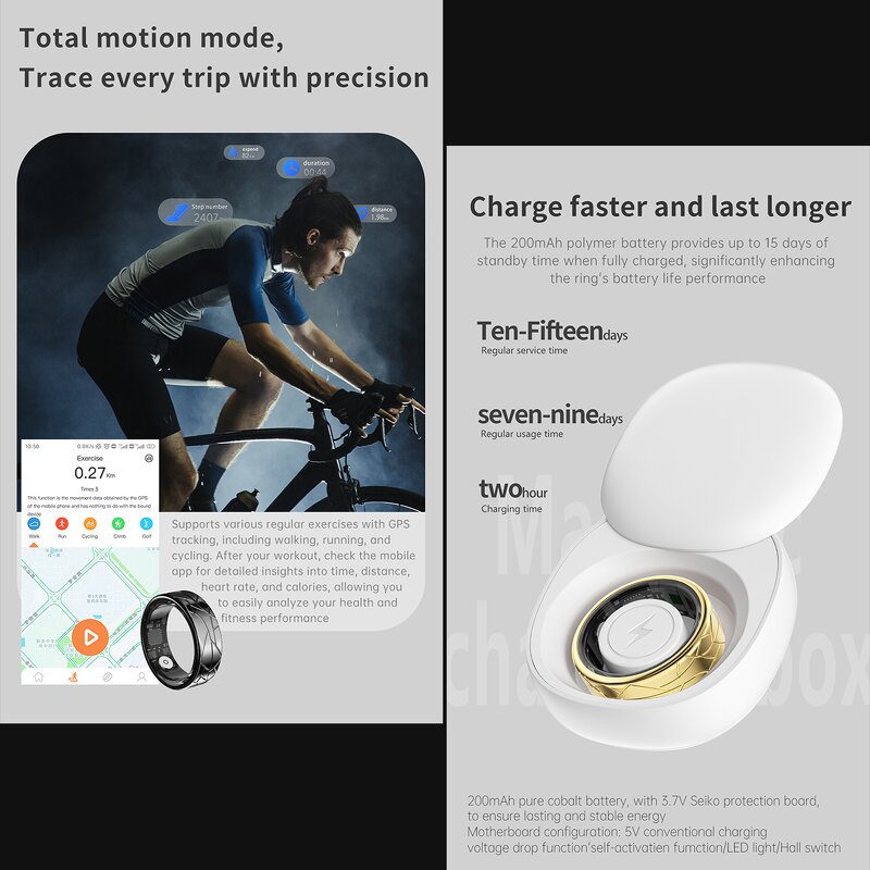 Smart Ring Factory - Fitness Tracking Waterproof