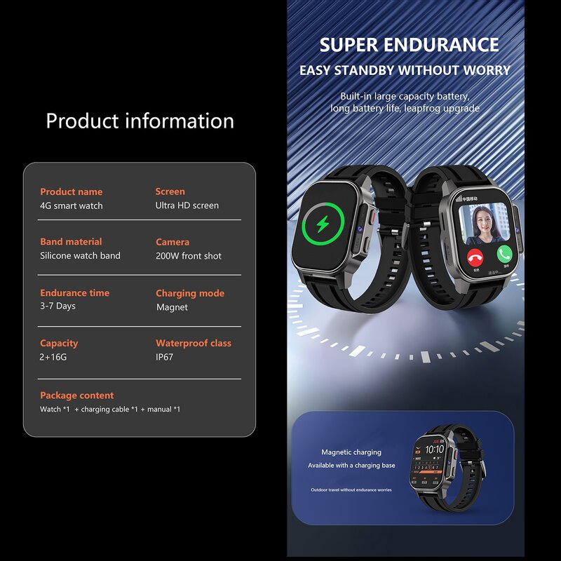 4G Smart Watch Factory - ODM SIM Card Android