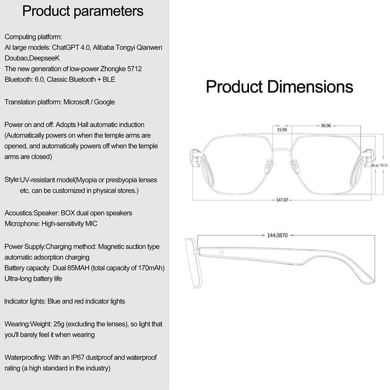 Bluetooth Audio Glasses Factory - Wholesale Outdoor