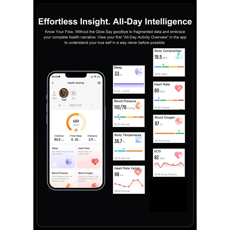 Smart Health Wristband Factory - ETQ11 Screenless