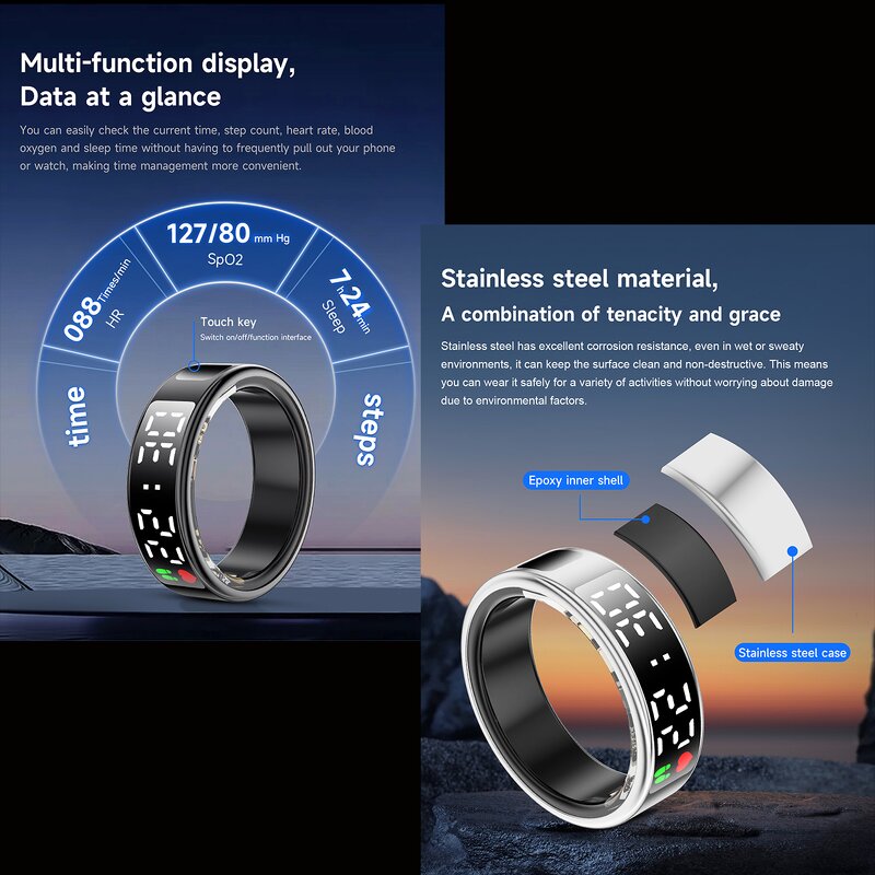 Smart Ring Factory - Fitness Tracking Waterproof