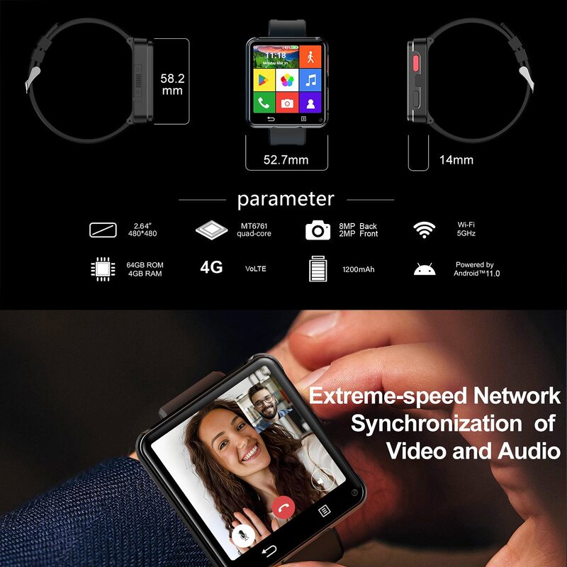 4G Smartwatch Factory - SIM Card Dual Camera