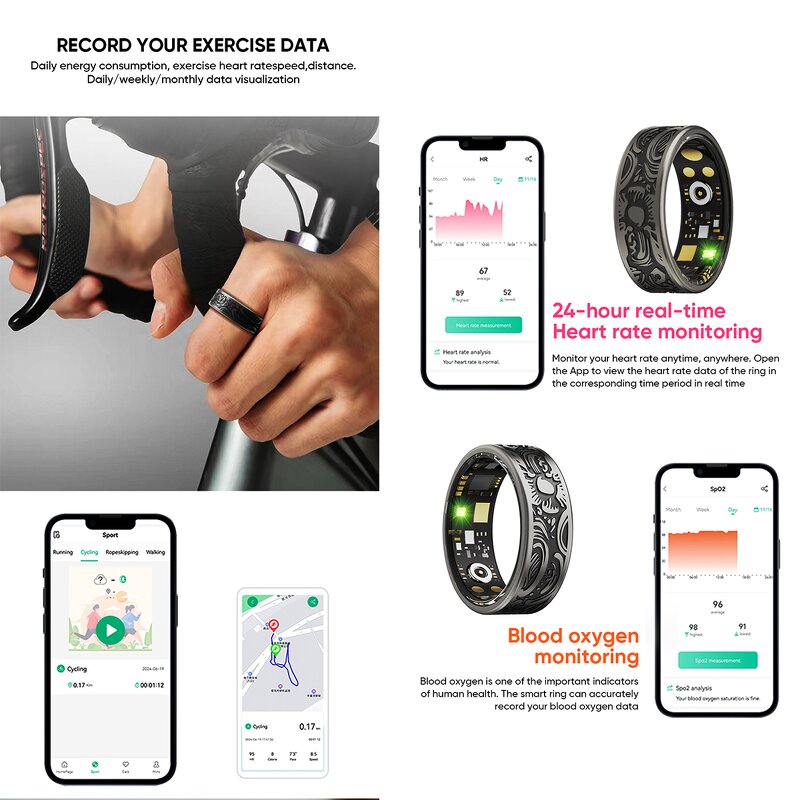 Smart Ring Factory - Custom Heart Rate IP68