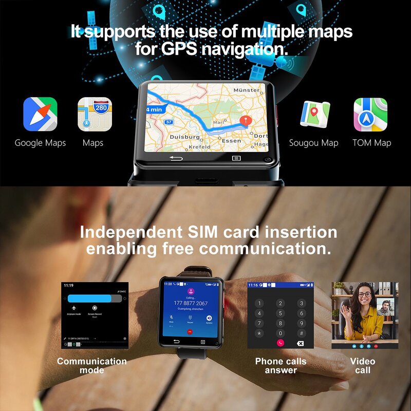 4G Smartwatch Factory - SIM Card Dual Camera